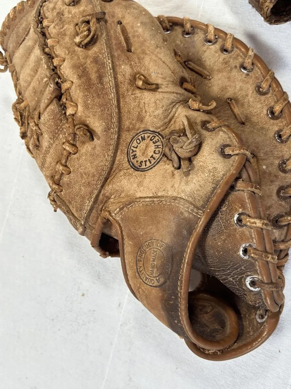 Vintage Youth Baseball Glove Lot of Two Rawlings GJ 69 Jim Lefebvre Glove